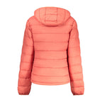 Red Polyester Women's Jacket