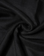 Black Cashmere Knit Neck Wrap Shawl Scarf