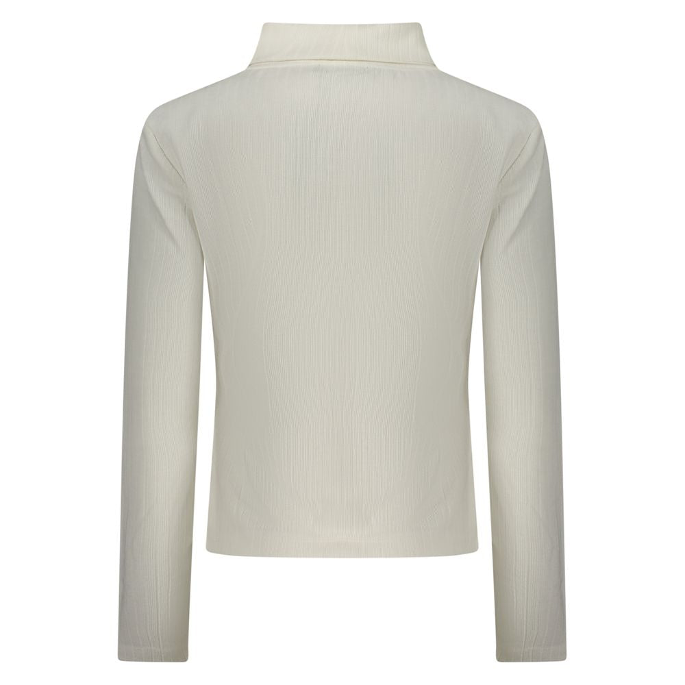 Bianco Polyester Women Sweater