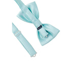 Turquoise Silk Bowtie