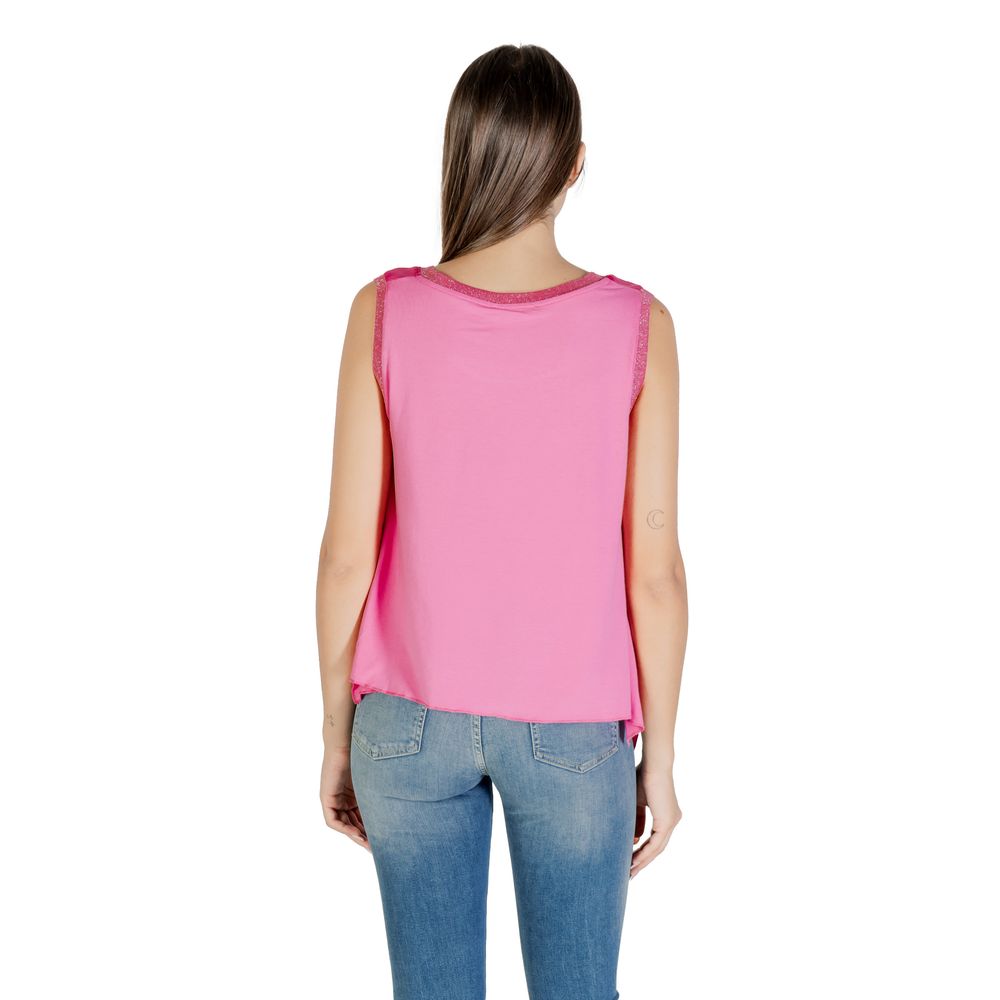 Multicolor Polyester Tank Tops