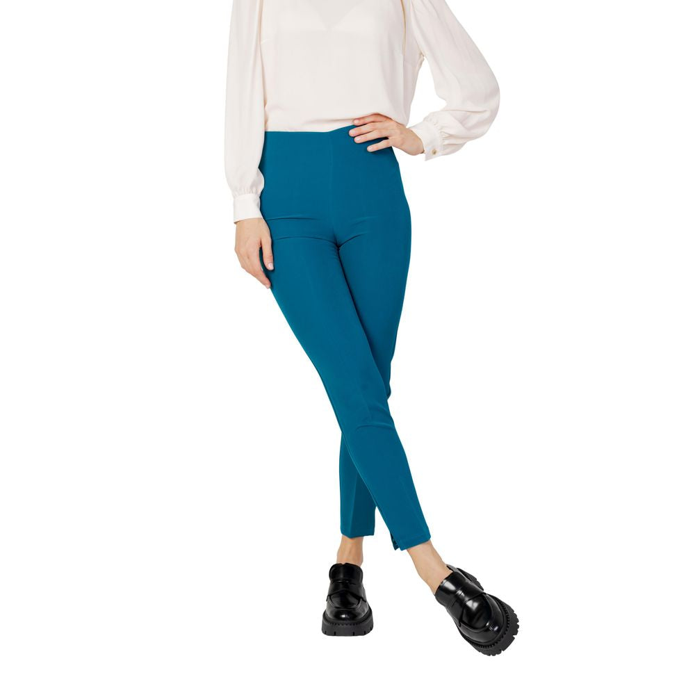 Black Polyester Pants