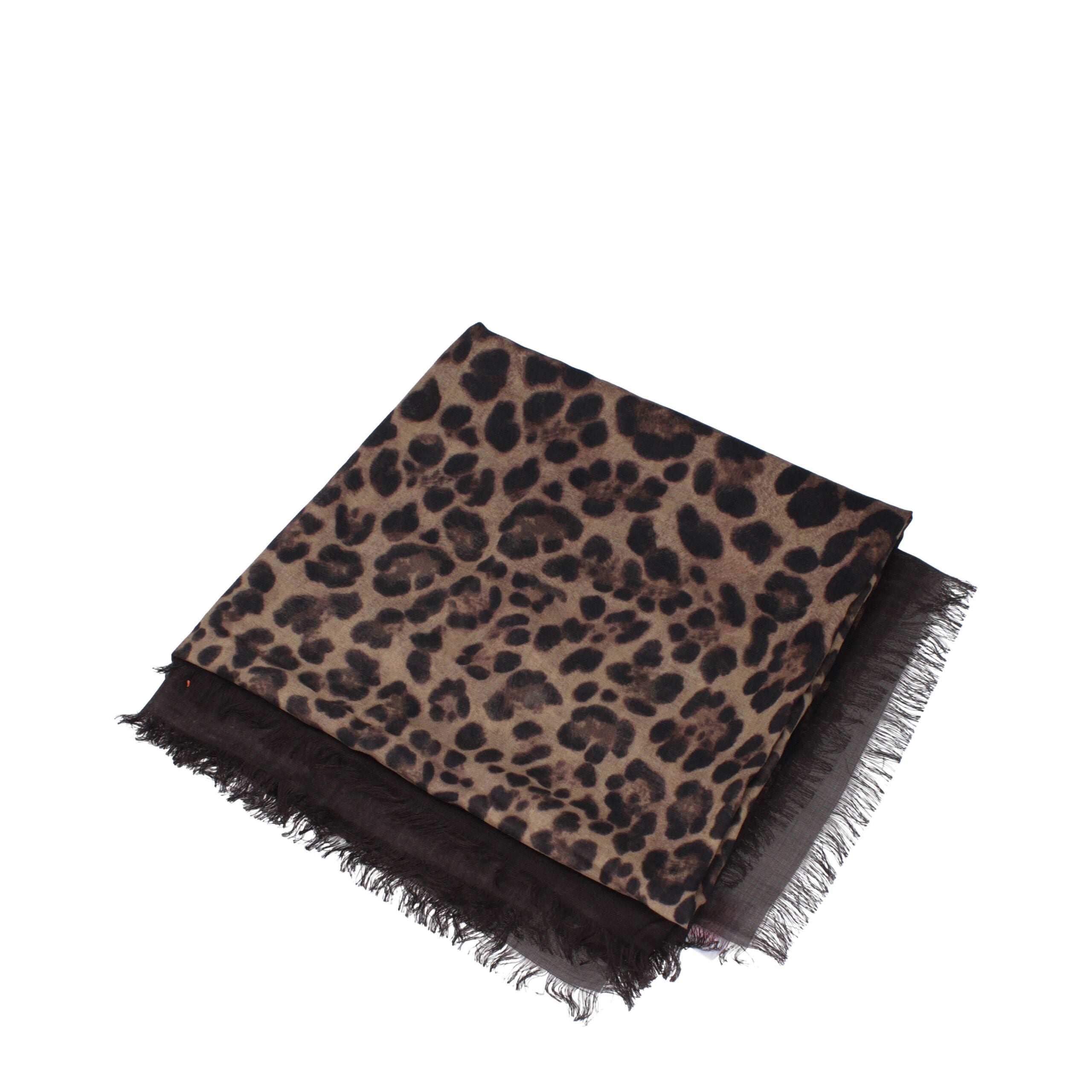 Brown Cashmere Foulard