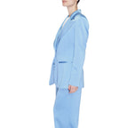 Blue Polyester Blazer