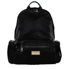 Black Nylon Backpack