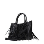 Black Leather Handbag