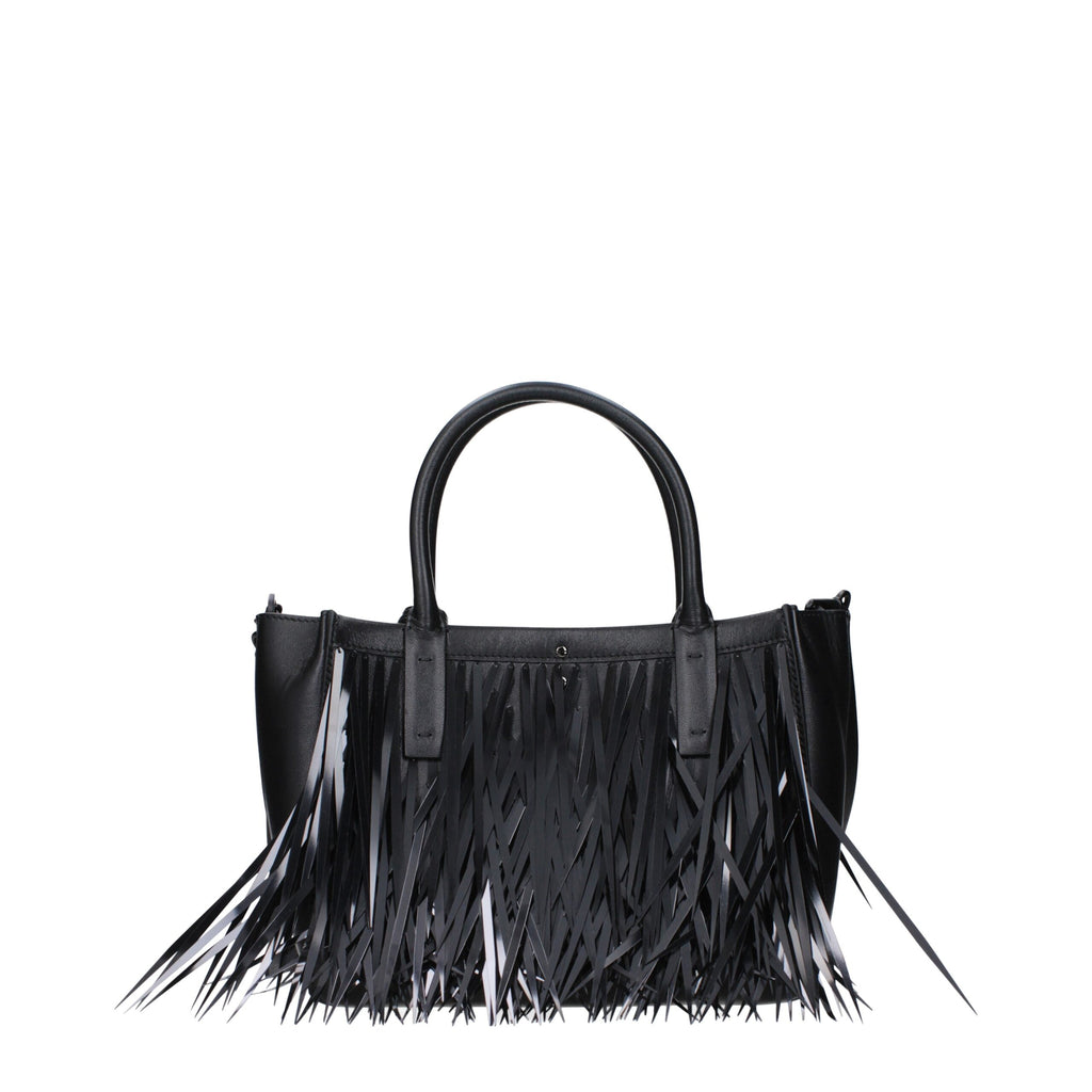 Black Leather Handbag