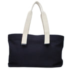 Blue Fabric Shoulder Bag