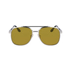 Gray Metal Sunglasses