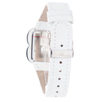 White Leather Dress Watch