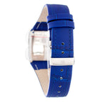 Purple Leather Dress Watch
