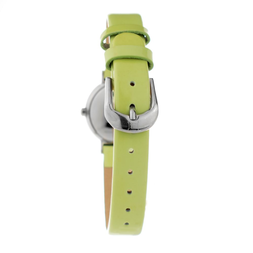 Bicolor Leather Dress Watch