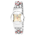 Silver Stainless Steel Dress Watch