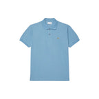 Blue Cotton Polo Shirt