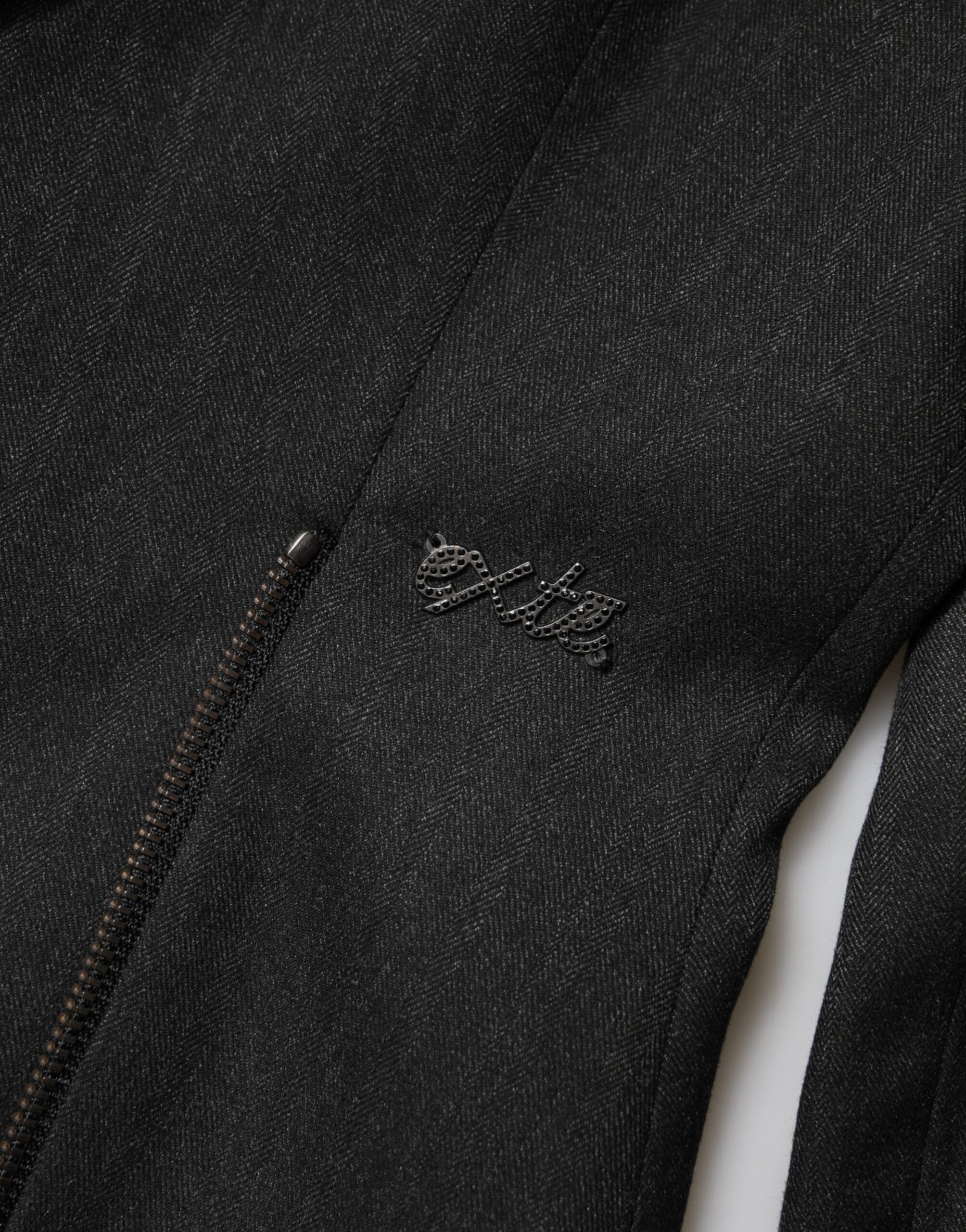 Black Double Breasted Pants Blazer Jacket 2 Piece Suit