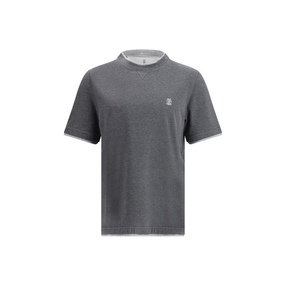 Gray Cotton T-Shirt