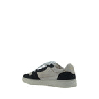 Black Calf Leather Bos Taurus Low Top Sneakers