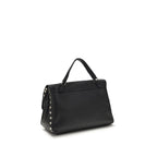 Blue Calf Leather Bos Taurus Shoulder Bag