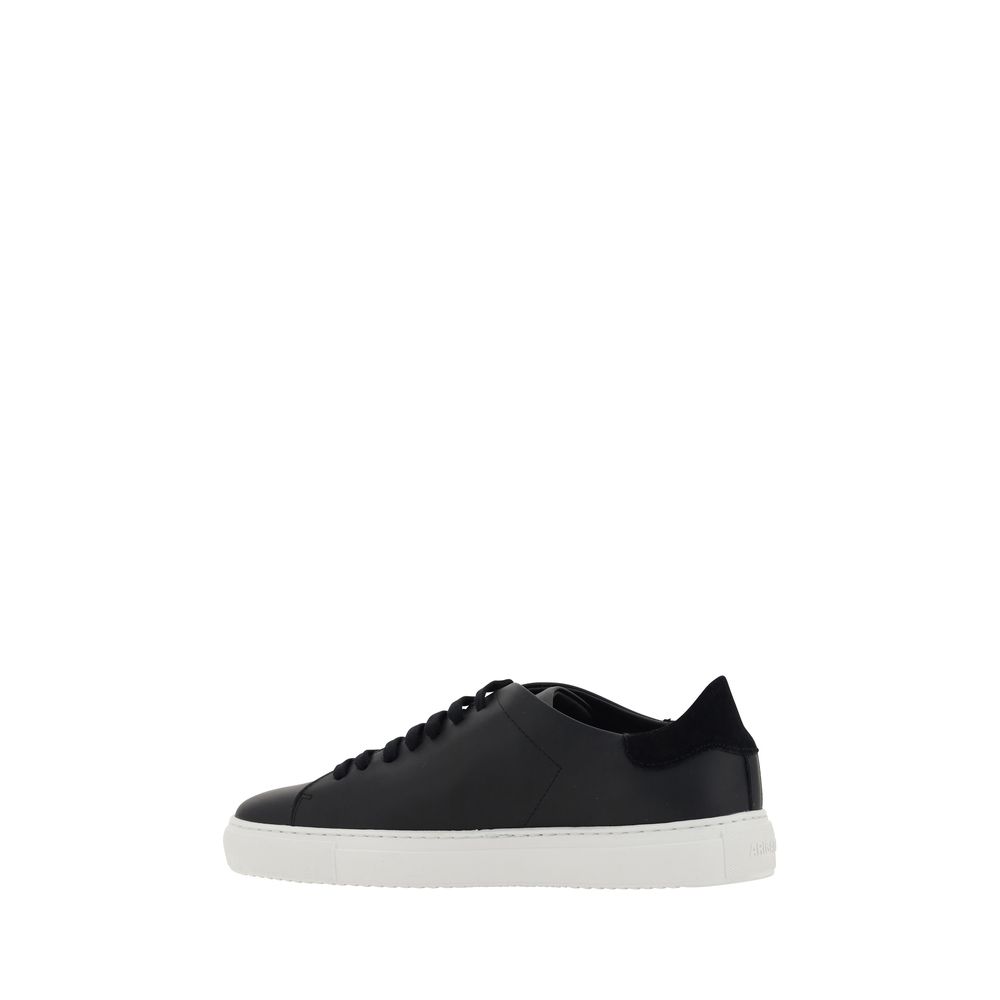 Black Calf Leather Bos Taurus Low Top Sneakers