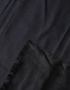 Black Lace Stole Silk NeckWrap Shawl Scarf