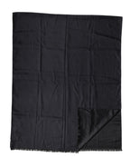 Black Lace Stole Silk NeckWrap Shawl Scarf