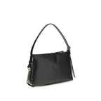 Black Calf Leather Bos Taurus Shoulder Bag