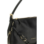 Black Calf Leather Bos Taurus Shoulder Bag