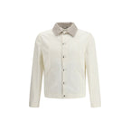 White Cotton Denim Jacket