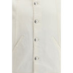 White Cotton Denim Jacket