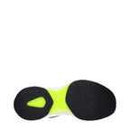 Yellow Fabric Athletic Sneakers