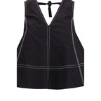 Black Elastane Shirt