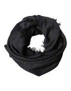 Black Lace Stole Neck Wrap Shawl Scarf