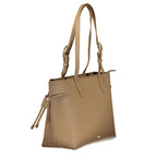 Marrone Leather Woman Handbag