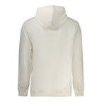White Cotton Men's Hoodie