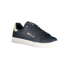 Blue Polyurethane Men's Sneaker