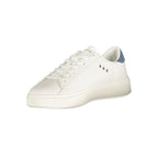 Bianco Poliuretano Uomo Sneaker