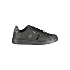 Black Polyurethane Women's Sneaker