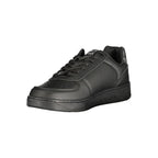 Black Polyurethane Women's Sneaker
