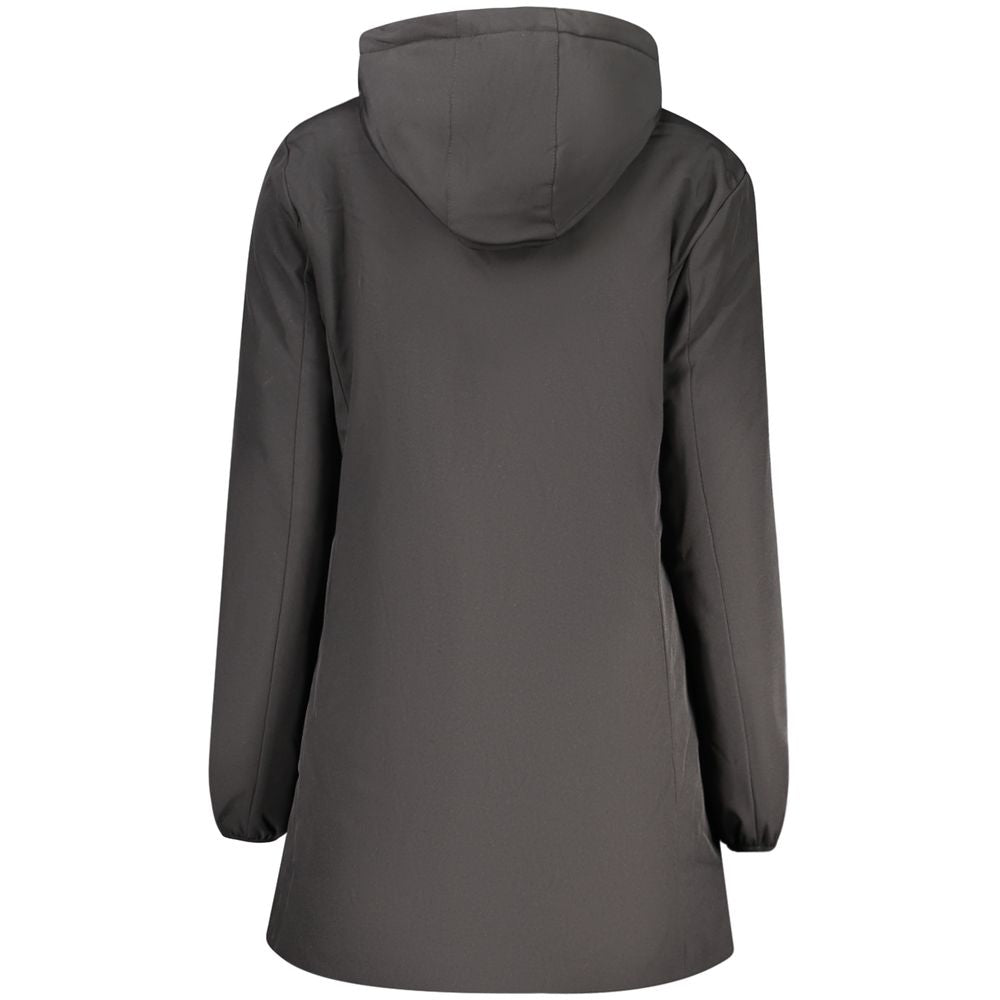 Black Polyester Women's Jacket