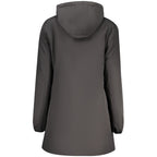 Black Polyester Women's Jacket