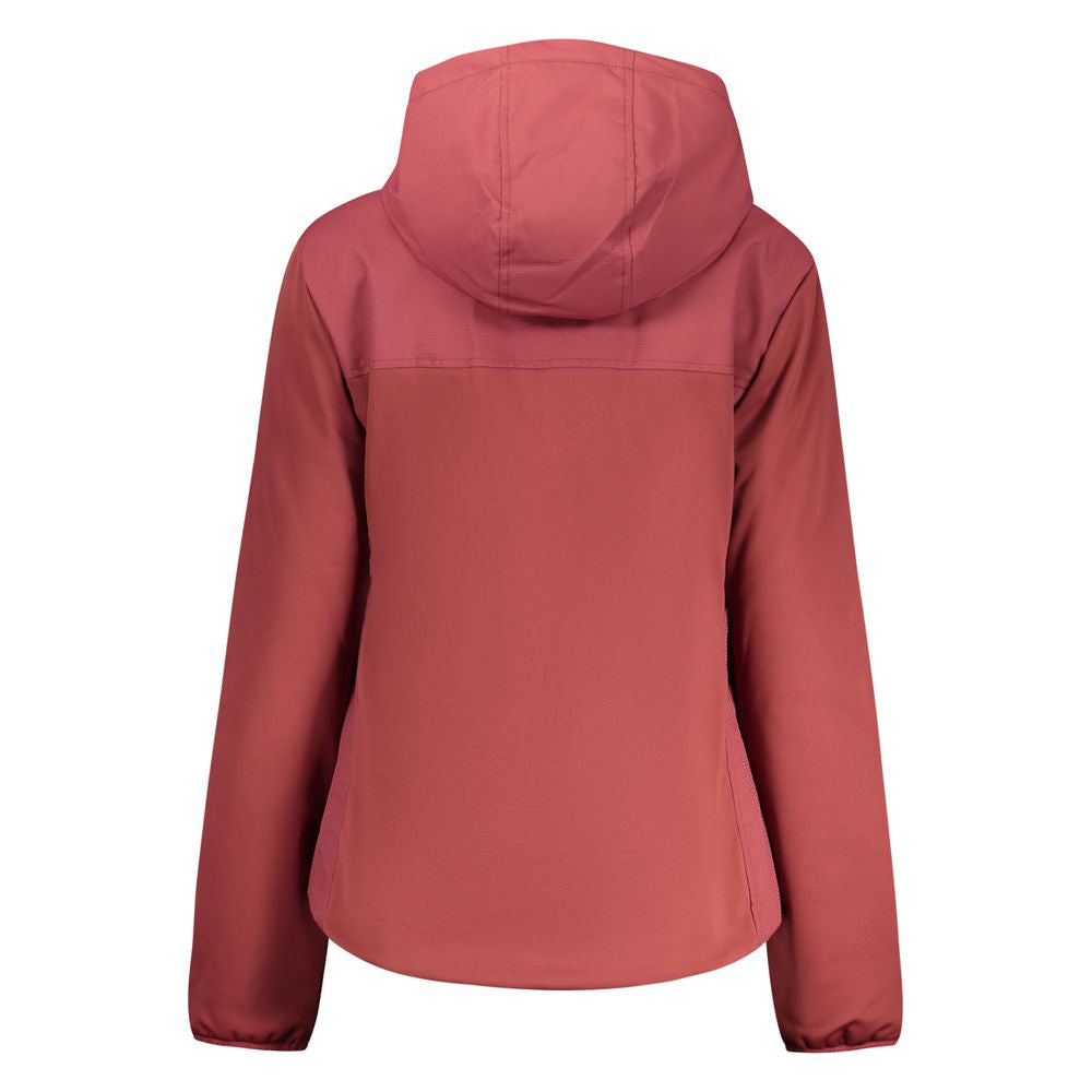 Rosso Polyester Women Jacket
