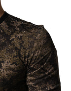 Multicolor Camouflage Long Sleeves T-shirt