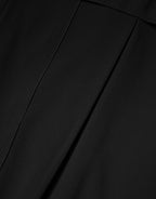 Black Sleeveless Sheath Knee Length Dress