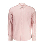 Red Cotton Men's Shirt