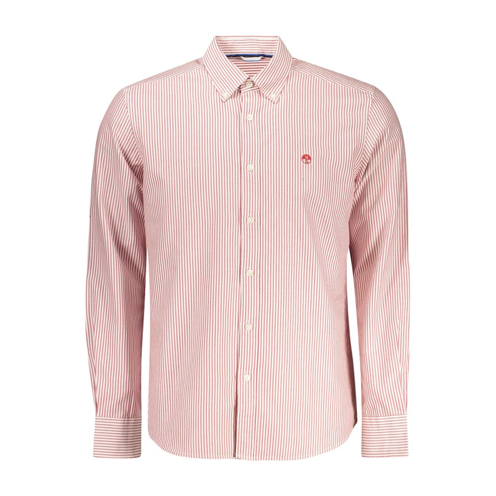 Red Cotton Men's Shirt