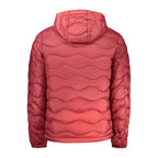 Red Polyamide Men's Jacket