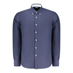 Blu Cotton Men Shirt
