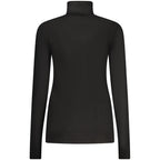 Black Viscose Women Sweater