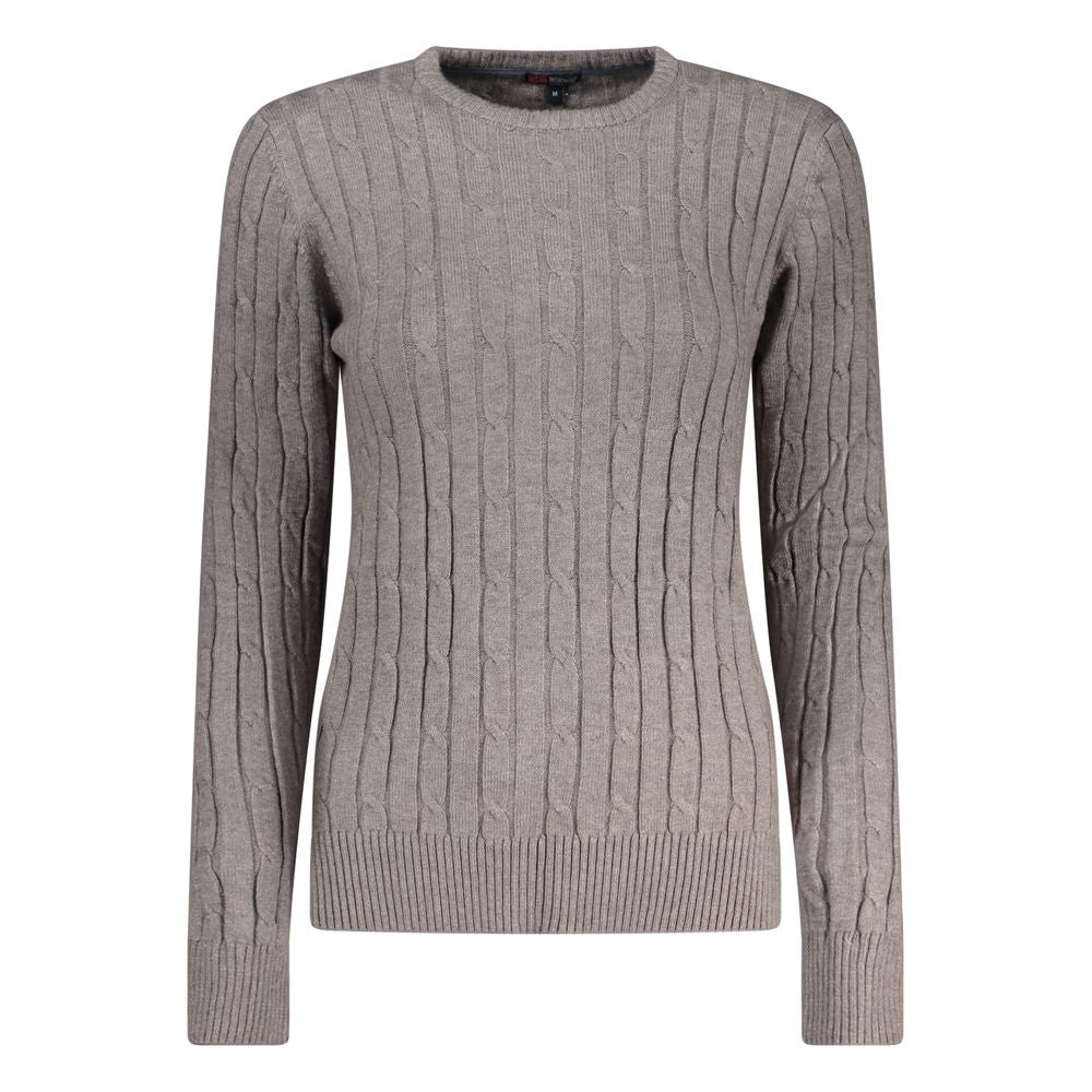 Grigio Viscose Women Sweater