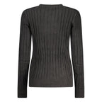 Black Viscose Women's Sweater